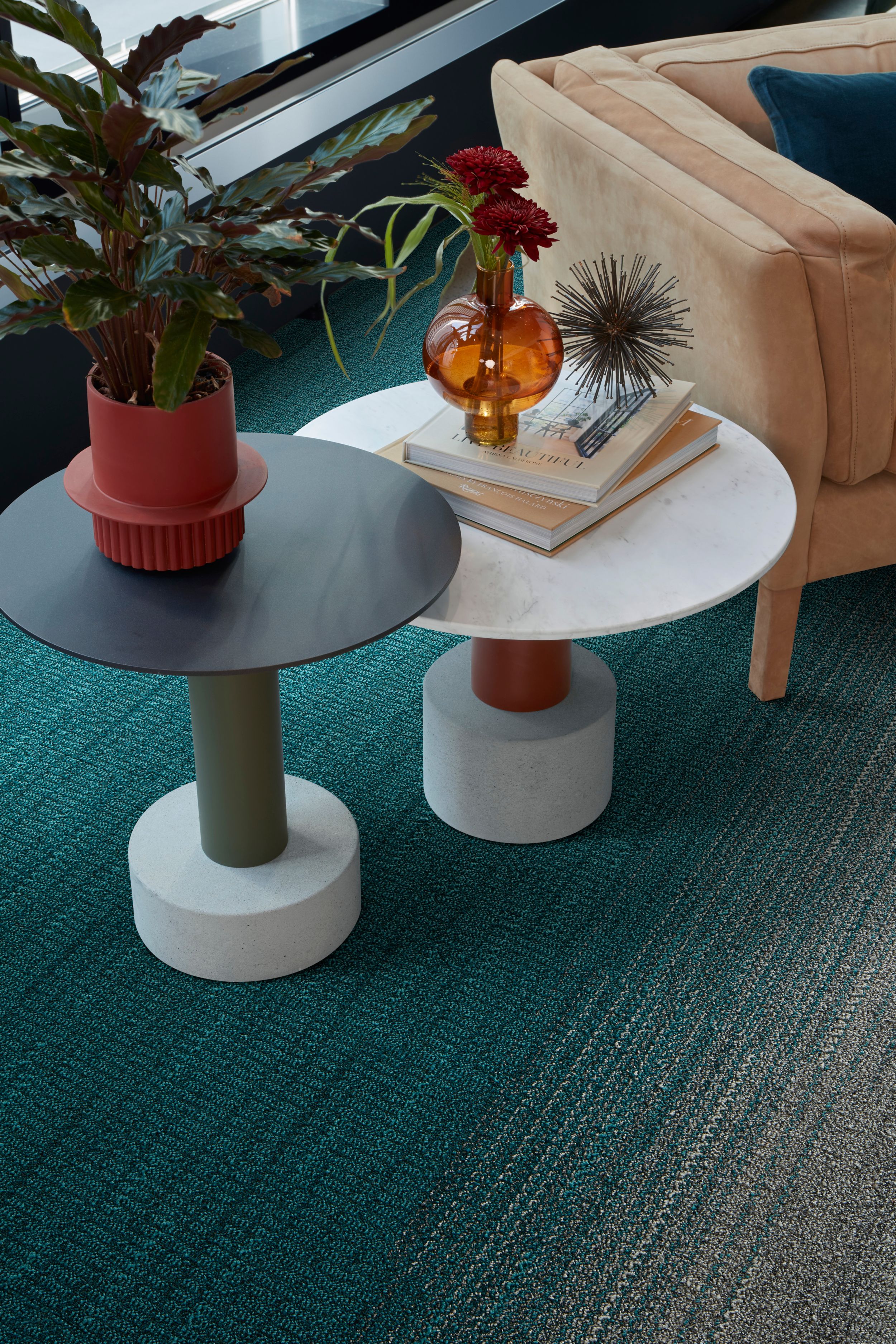 WG200: Woven Gradience Collection Carpet Tile by Interface